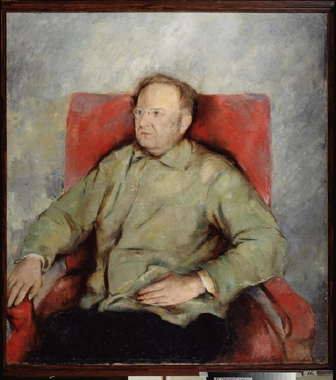 Porträt des Schauspielers Wassili Katschalow (1875-1948) from Pjotr Wladimirowitsch Williams