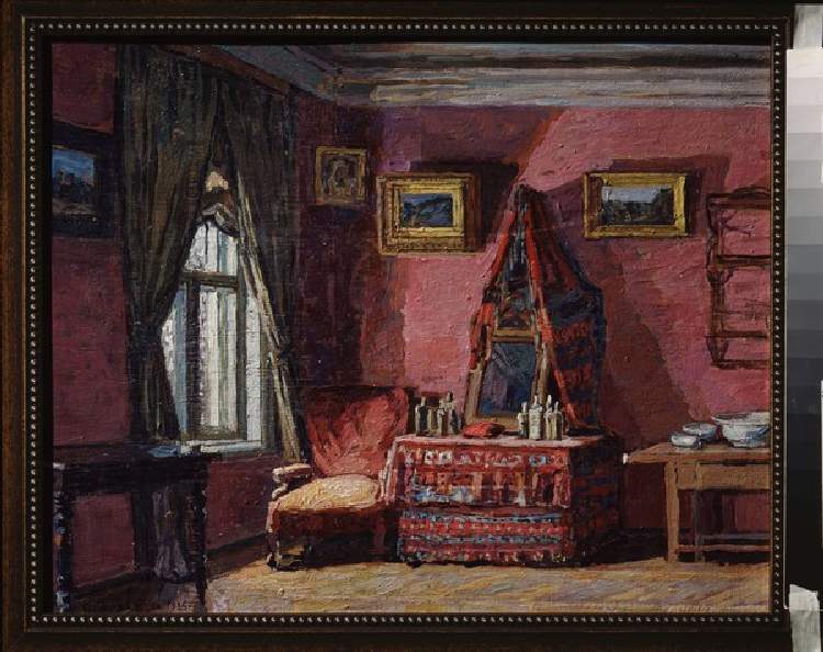 Schlafzimmer im Haus des Komponisten Pjotr Tschaikowski in Klin from PjotrIwanowitsch Petrowitschew