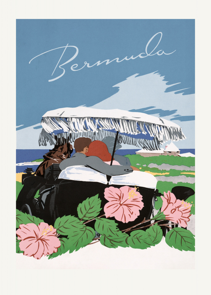 Bermuda (1940 1950) By Adolph Treidler from Advertising art