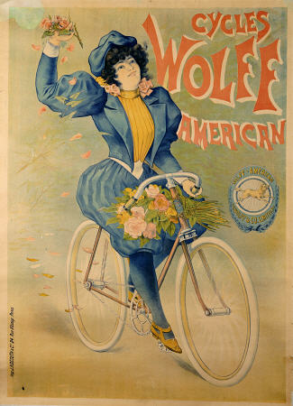 Cycles Wolff, American from Advertising art