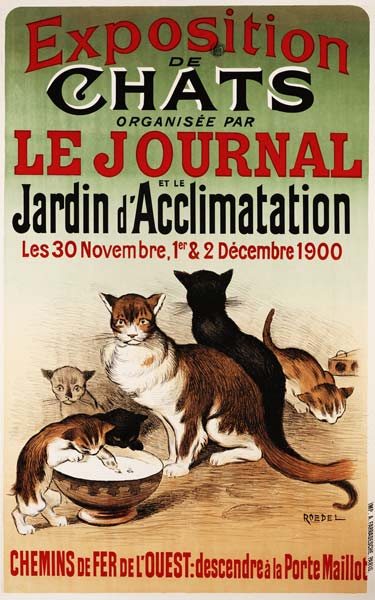 Exposition De Chats from Advertising art