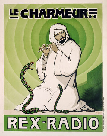 Le Charmeur, Rex-Radio from Advertising art