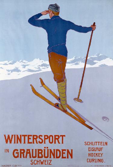 Wintersport In Graubunden
