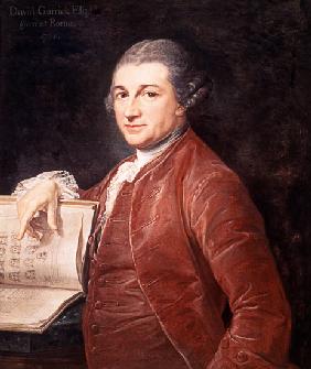 Portrait of David Garrick (1717-79)