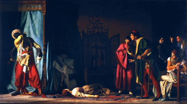Death of Othello from Pompeo Molmenti