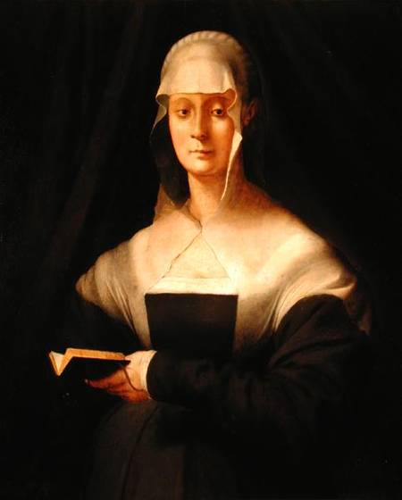 Portrait of Maria Salviati from Jacopo Pontormo,Jacopo Carucci da