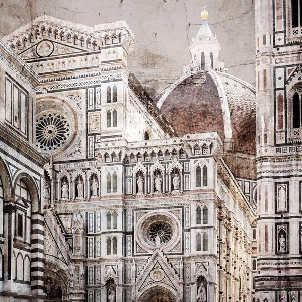Kathedrale Santa Maria del Fiore in Florenz from Regina Porip