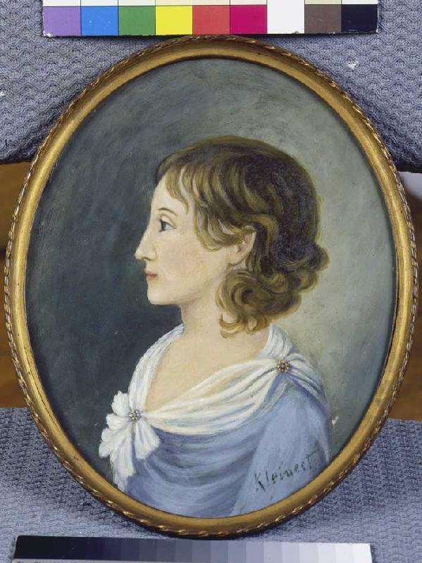 Portrait of Sophie von Kühn (1782-1797) from Portraitmaler (18.Jh.)