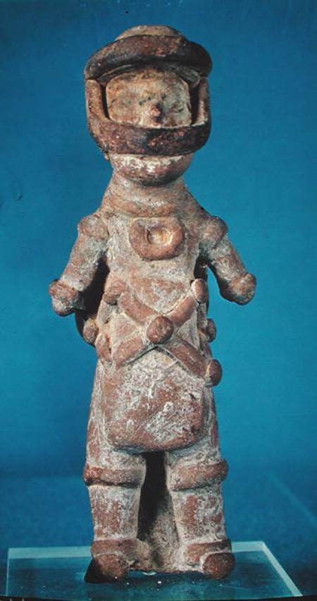 Figurine of a tlachtli player, from Tlatilco, Pre-Classic Period from Pre-Columbian