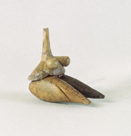 Figurine of a nude woman, known as the 'Venus of Sarab', from Tappeh Sarab, Iran