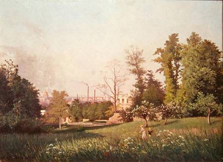 In the Park at Issy-les-Moulineaux from Prosper Galerne