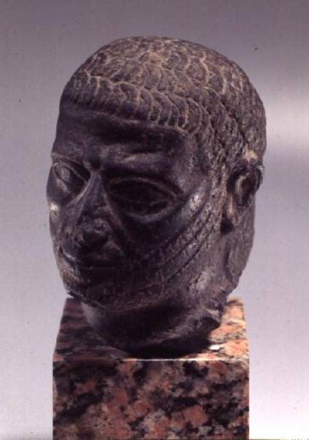 Bust of a bearded man from Ptolemaic Period Egyptian
