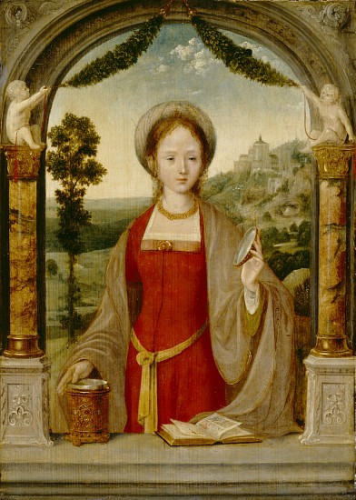 Mary Magdalen from Quentin Massys or Metsys