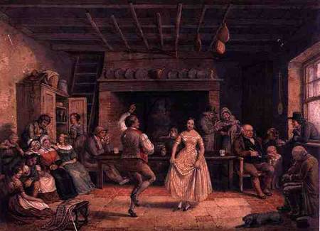 Dance in Farmhouse Kitchen from R. Poate