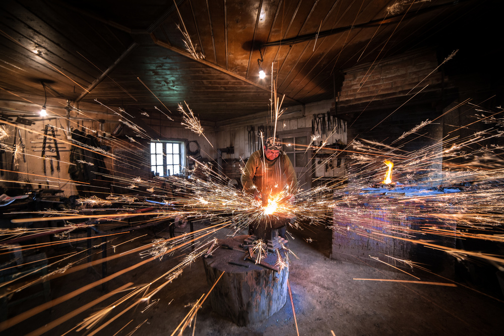 The blacksmith from Radu Dumitrescu