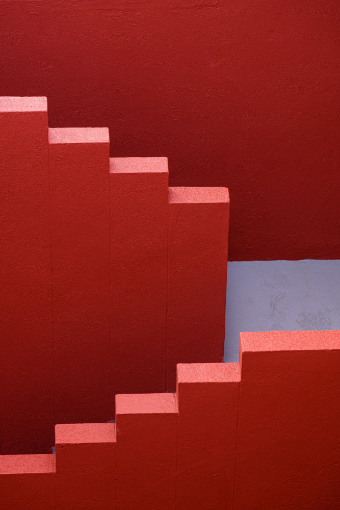 red stairs from Rafael L. Bardají