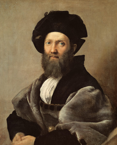 Baldassare Castiglione from Raffaello Sanzio da Urbino