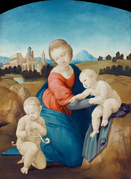 Raphael, Madonna Esterházy from Raffaello Sanzio da Urbino