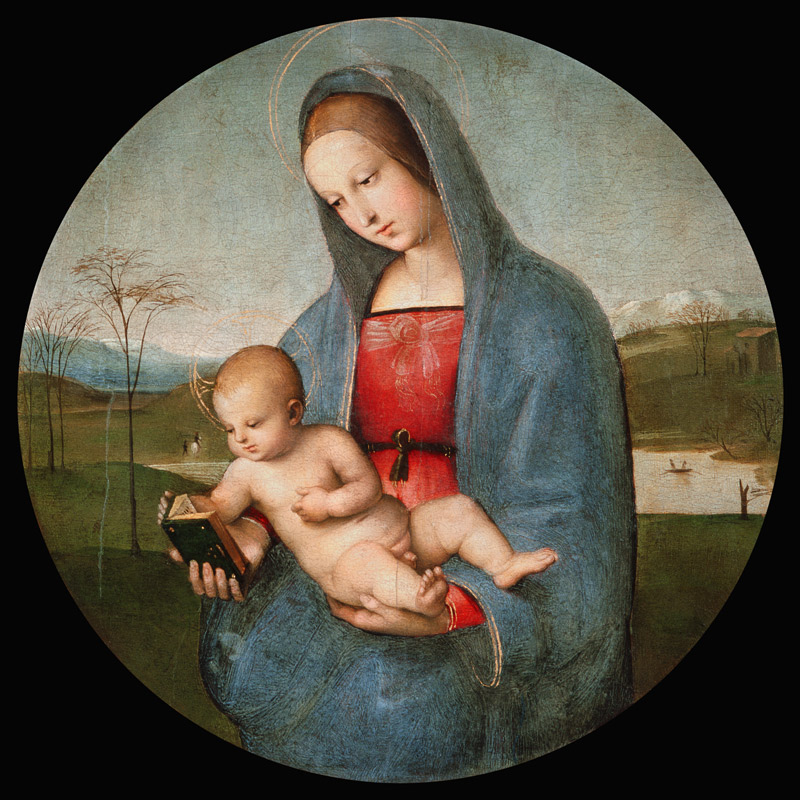 Maria mit dem Kind from Raffaello Sanzio da Urbino