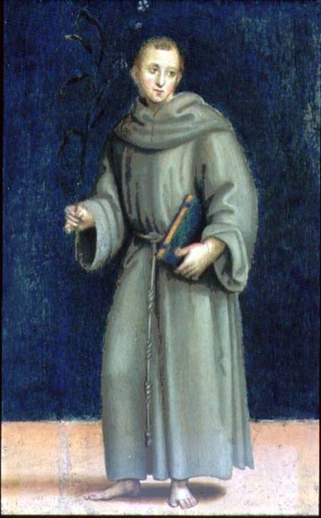 St. Anthony of Padua from the Colonna Altarpiece from Raffaello Sanzio da Urbino