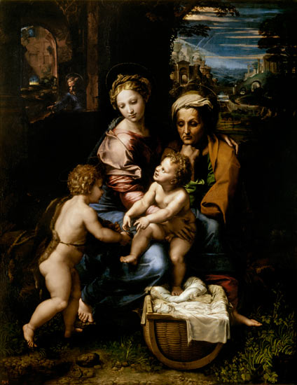 The Holy Family (La Perla) from Raffaello Sanzio da Urbino