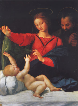 Holy Family (Madonna di Loreto) from Raffaello Sanzio da Urbino