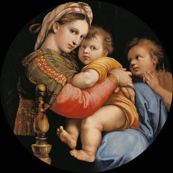 After Raphael / Madonna della Sedia from Raffaello Sanzio da Urbino