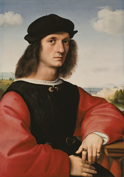 Portrait of the Agnolo Doni from Raffaello Sanzio da Urbino