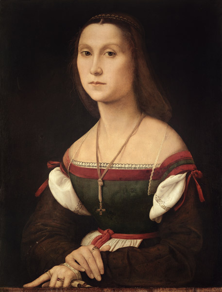 Portrait of a Woman (La Muta) from Raffaello Sanzio da Urbino