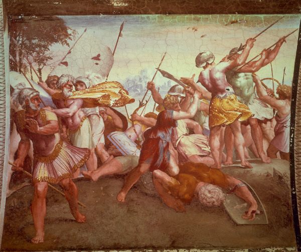Raphael / David and Goliath / c.1515 from Raffaello Sanzio da Urbino