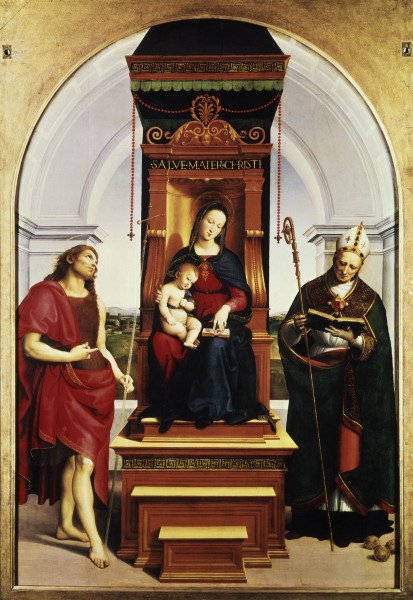 Raphael / Madonna Ansidei / c.1503 from Raffaello Sanzio da Urbino