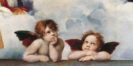 Two Cherubini - Sistine Chapel