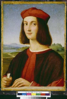 Portrait of the Pietro Bembo.