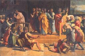 The death of the Ananias