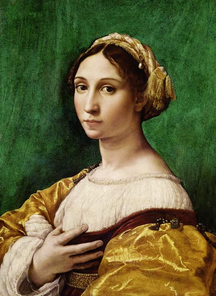 Portrait of a Young Girl from Raffaello Sanzio da Urbino