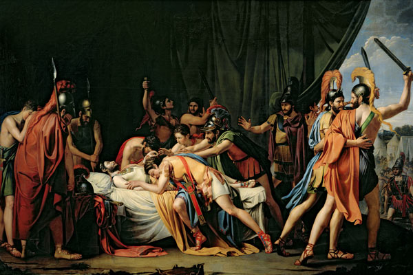 The Death of the Rebel Viriathus (d.139) from Raimundo de Madrazo y Garetta