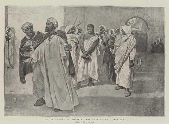 Law and Order in Morocco, the Capture of a Mutineer from Ralph Peacock