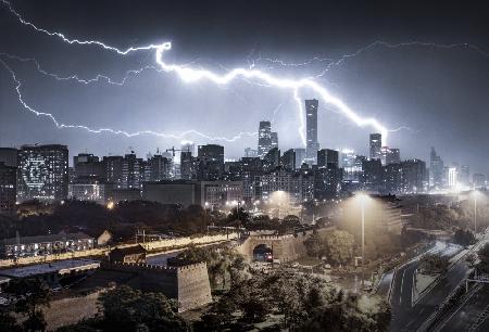 Lighting over Beijing