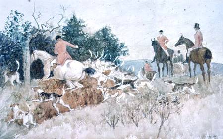 Fox Hunting: Going to Cover from Randolph Caldecott