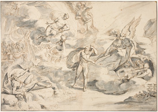 Aeolus Obeying Juno's Command to Create a Storm from Raymond Lafage