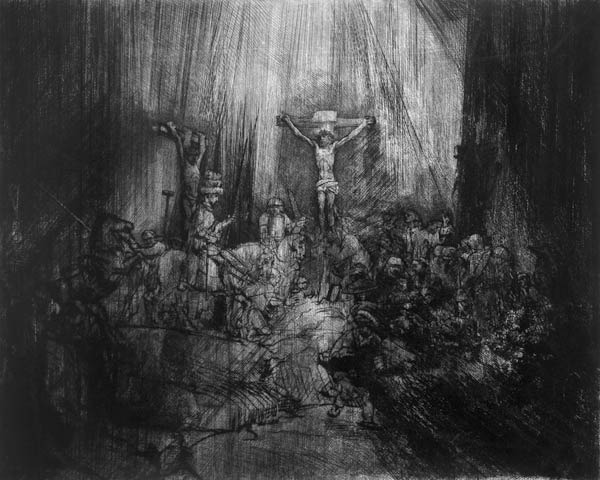 Die drei Kreuze from Rembrandt van Rijn