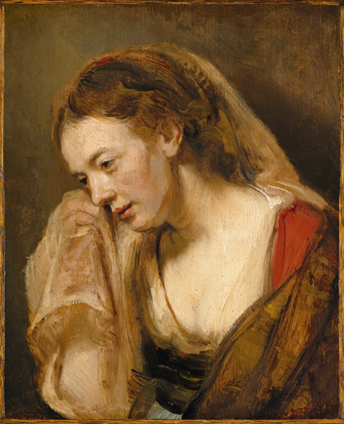A Woman Weeping from Rembrandt van Rijn