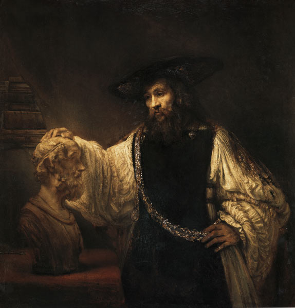 Aristotle from Rembrandt van Rijn