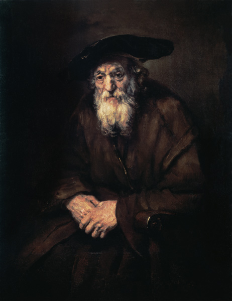 Portrait of an old Jew from Rembrandt van Rijn