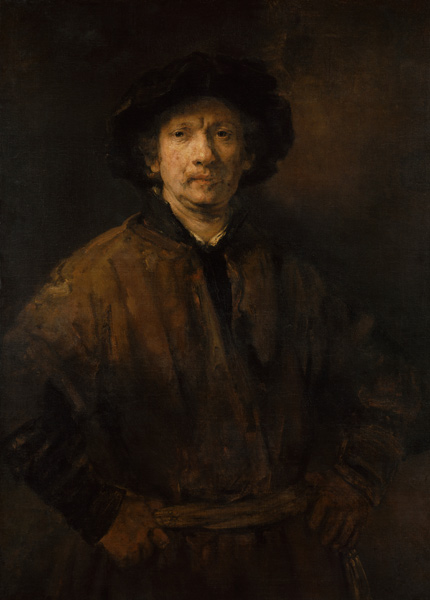 Large Self-Portrait from Rembrandt van Rijn