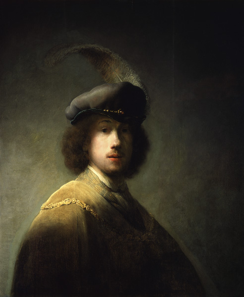 Self-Portrait, Aged 23 from Rembrandt van Rijn