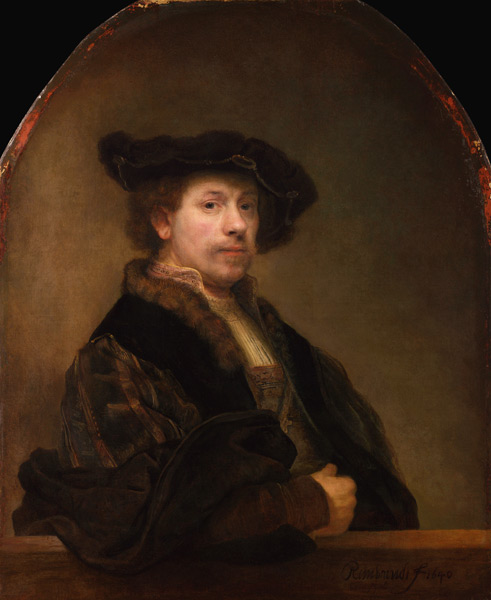 Rembrandt / Self-Portrait / London from Rembrandt van Rijn