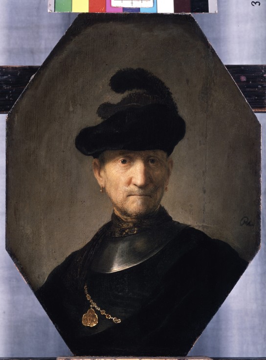 Portrait of an old warrior from Rembrandt van Rijn