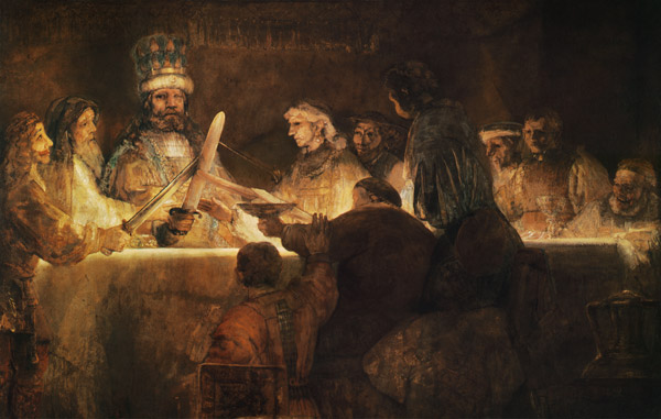 The Conspiracy of Julius Civilis from Rembrandt van Rijn