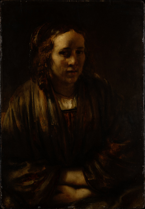Portrait of a Young Woman ("Hendrickje Stoffels") from Rembrandt van Rijn